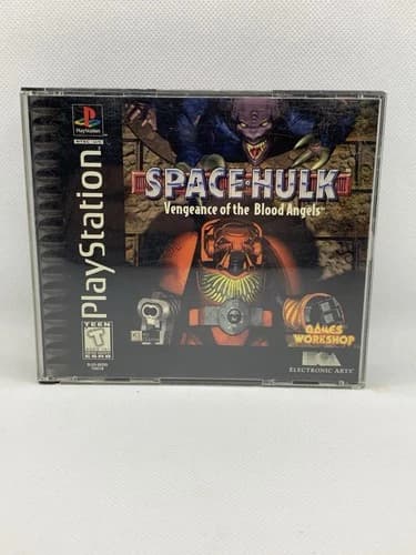 Space Hulk: Vengeance of the Blood Angels Sony PlayStation 1 CIB Tested