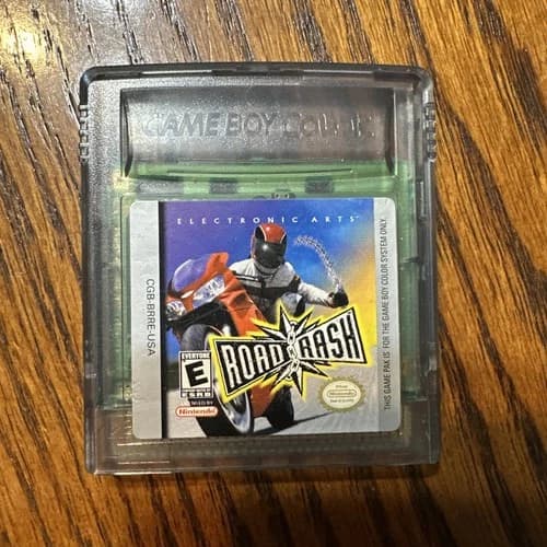 Road Rash (Nintendo Game Boy Color, 2000) Cartridge Only Tested & Working
