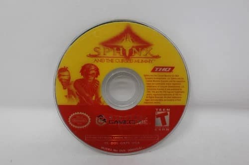 Sphinx and the Cursed Mummy Nintendo GameCube Disc Only