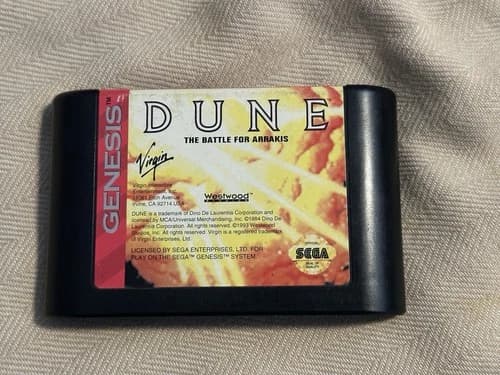Dune: The Battle for Arrakis (Sega Genesis, Cart Only!)