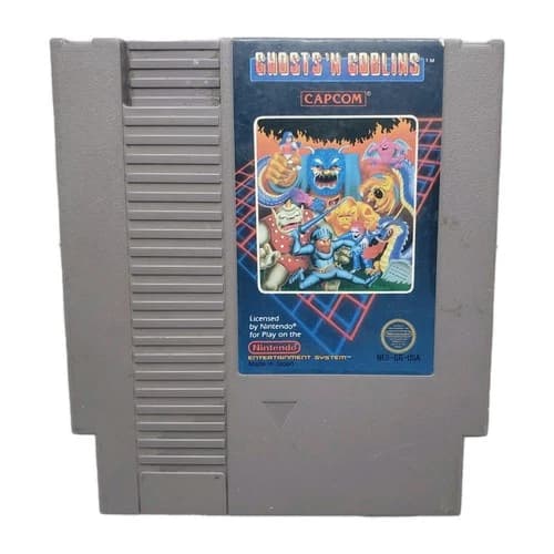 Ghosts ’N Goblins (Nintendo NES, 1986) Authentic Cartridge Only ~Tested Working