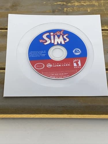 The Sims Nintendo GameCube Disc Only Tested EA