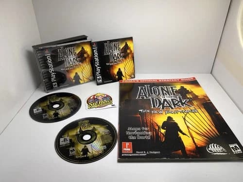 Alone in the Dark The New Nightmare (PlayStation 1, 2001) PS1 CIB