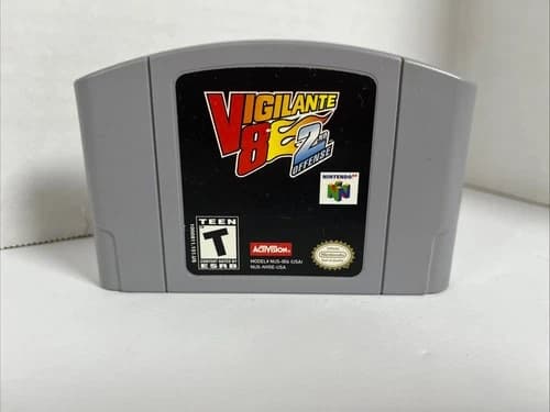 Vigilante 8: 2nd Offense - Nintendo 64 (N64) Tested & Working