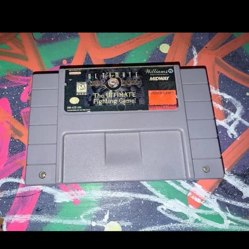 Ultimate Mortal Kombat 3 (Super Nintendo) Tested Working