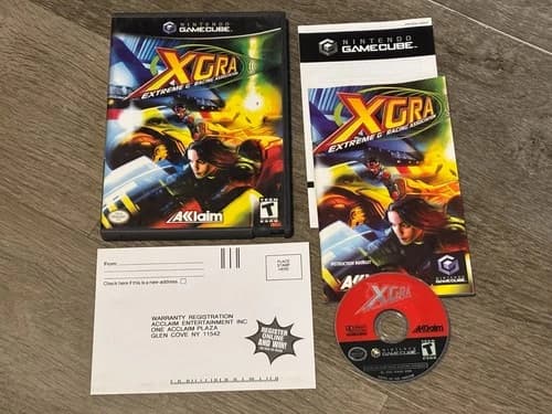 XGRA Extreme G Racing Nintendo Gamecube Complete CIB Authentic Good Shape