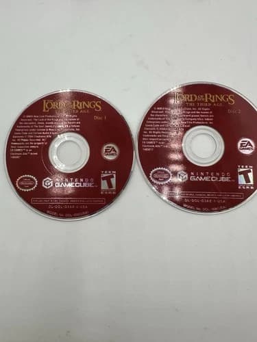 Lord of the Rings: The Third Age (Nintendo GameCube, 2004) Loose
