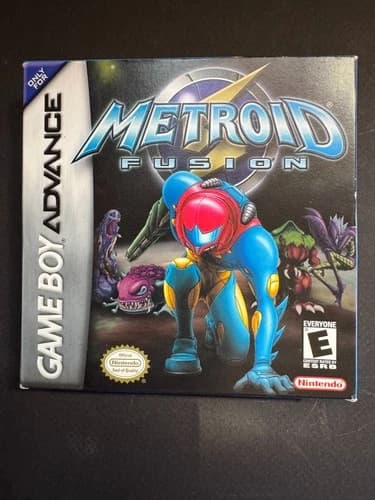 Nintendo Game Boy Advance Metroid Fusion Complete with Box