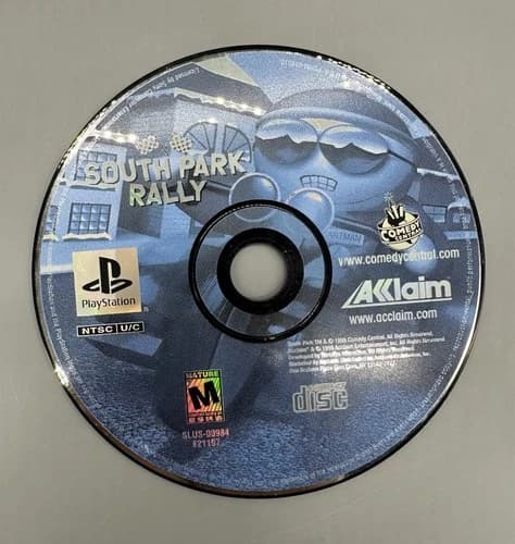 South Park Rally PlayStation 1 PS1 Disc Only Tested Working