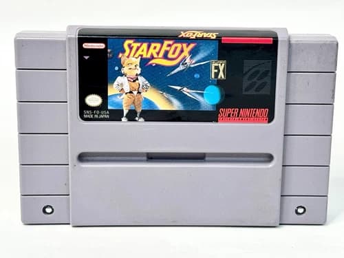 StarFox (Super Nintendo System, 1993) Star Fox SNES - Tested & Authentic