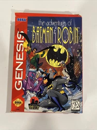 The Adventures Of Batman And Robin Sega Genesis