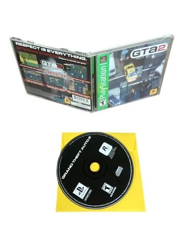 Sony PlayStation 1 PS1 CIB COMPLE TETESTED Grand Theft Auto 2 GTA 2 GH