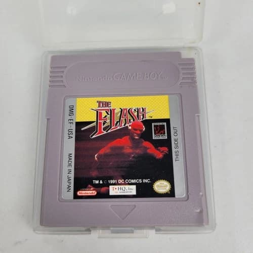 The Flash (Nintendo Game Boy, 1992) Video Game Cartridge Authentic Tested Works