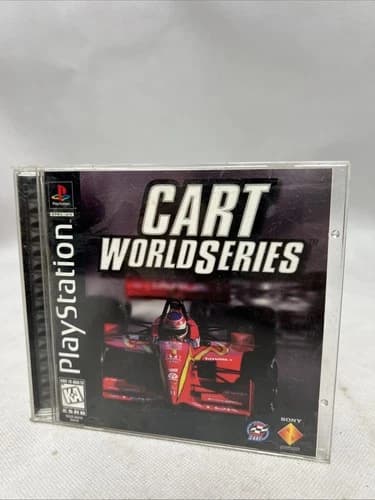 CART World Series (Sony PlayStation 1 PS1) Tested Black Label