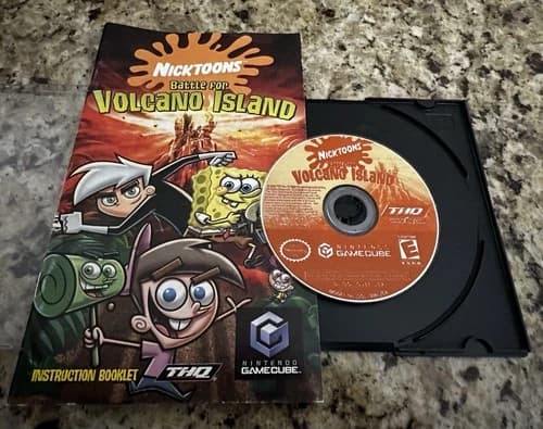 Nicktoons: Battle for Volcano Island Nintendo GameCube