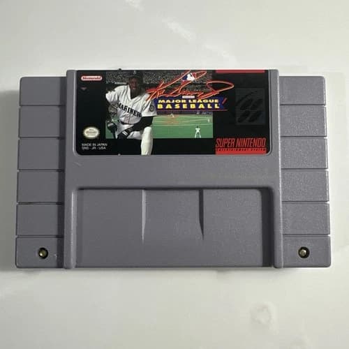 Ken Griffey Jr Major League Baseball (Super Nintendo, SNES) Cart Only - Tested