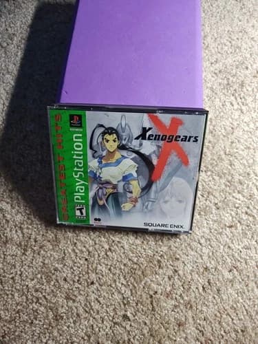 Xenogears (Greatest Hits) (Sony PlayStation 1) Complete W Registration PS1