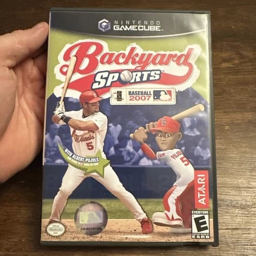 Backyard Sports: Baseball 2007 (Nintendo GameCube) Complete CIB - Authentic