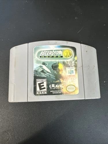 Asteroids Hyper 64 Game Nintendo 64 N64 Cartridge Only Tested Authentic