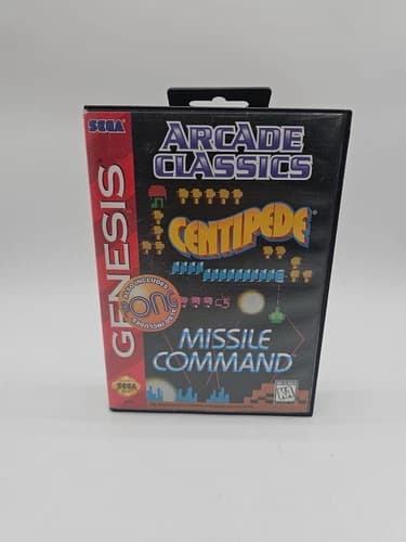 Arcade Classics (Sega Genesis, 1996) CIB!