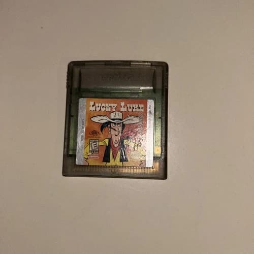 Lucky Luke Gameboy Color Rare