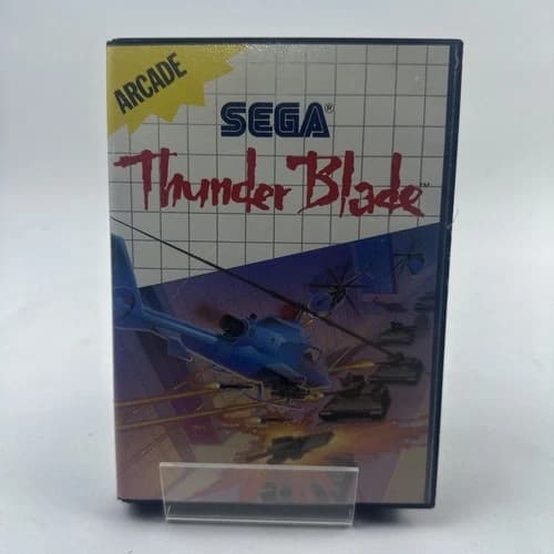 Thunder Blade (Sega Master System SMS) CIB Complete in Box Authentic
