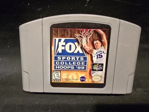 Fox Sports College Hoops '99 (Nintendo 64, 1998) [game only]