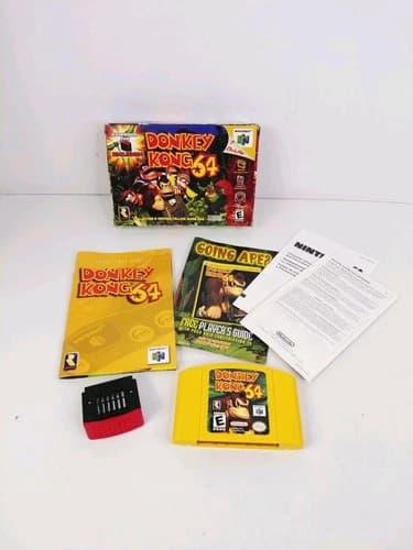 Donkey Kong 64 (Nintendo N64) CIB Expansion Pack