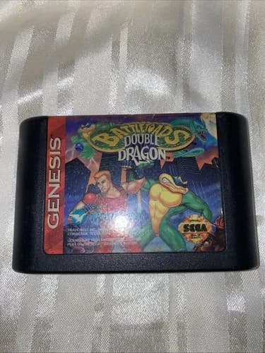Sega Genesis Game Only Battletoads/Double Dragon #FS