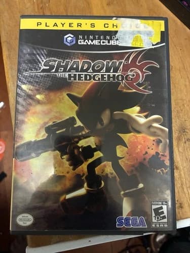 Shadow the Hedgehog Nintendo GameCube 2005 Complete in Box