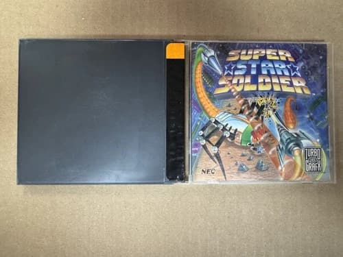 Super Star Soldier for Turbo Grafx 16 Complete In Case Great Shape TurboGrafx