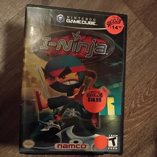 I-Ninja (Nintendo GameCube, 2003) - Original box and manual
