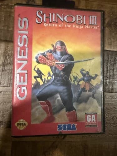 Shinobi III: Return of the Ninja Master (Sega Genesis, 1993)