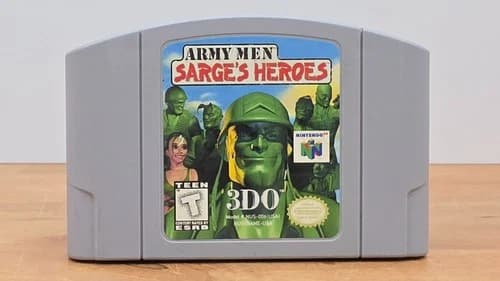 Army Men Sarge's Heroes Nintendo 64 N64 Game