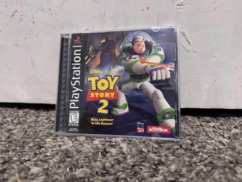 Toy Story 2: Buzz Lightyear to the Rescue (Sony PlayStation 1, 1999) PS1 CIB