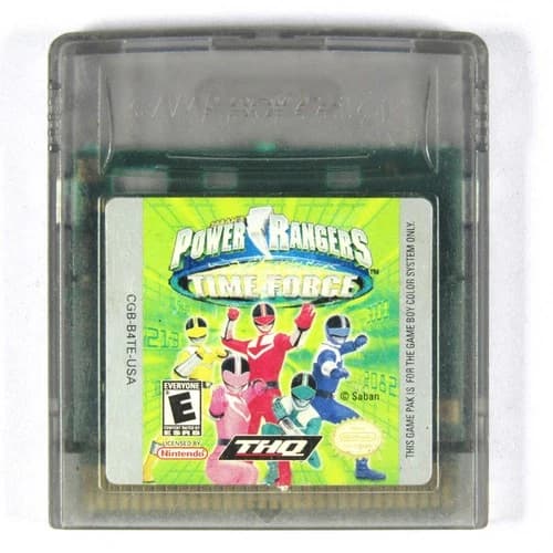 Power Rangers Time Force Gameboy Color Authentic Tested Cartridge Only