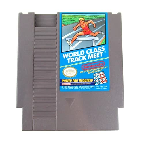 World Class Track Meet Nintendo Entertainment System Clean Tested Authentic