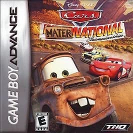 Cars: Mater-National Championship (Nintendo Game Boy Advance, 2007) GBA