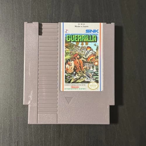 SNK - Guerrilla War (Nintendo Entertainment System, 1989) - Tested
