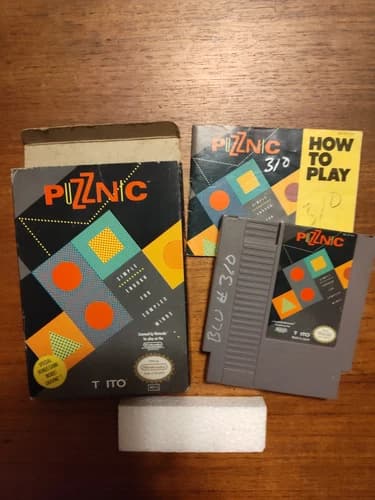 Puzznic Nintendo NES CIB