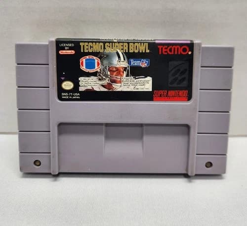 Tecmo Super Bowl Super Nintendo SNES