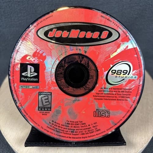 PlayStation 1 - Jet Moto 3 - DISC ONLY - Refurbished, Very Good