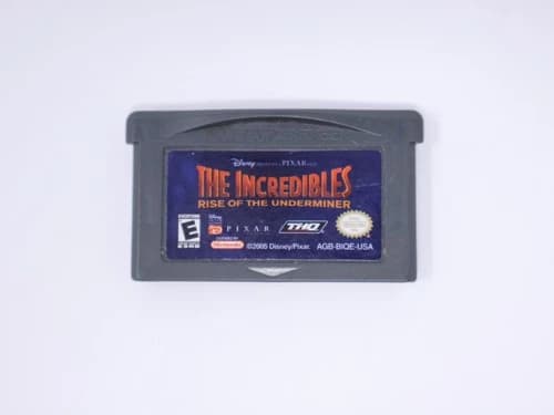 THE INCREDIBLES: RISE OF THE UNDERMINER NINTENDO GAME BOY ADVANCE TESTED