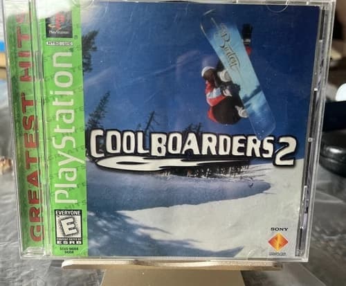 COOL BOARDERS 2 (SONY PLAYSTATION 1, 1997, PS1) - FREE SHIPPING!