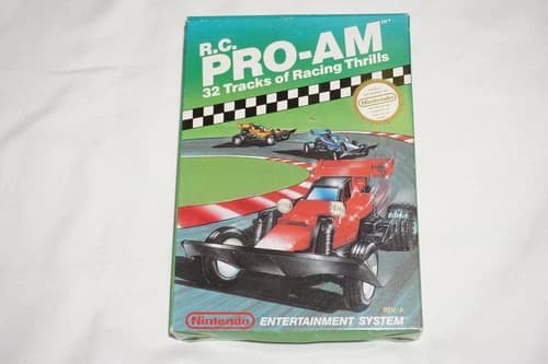 R.C Pro Am 1 RC (Nintendo NES) Complete in Box CIB