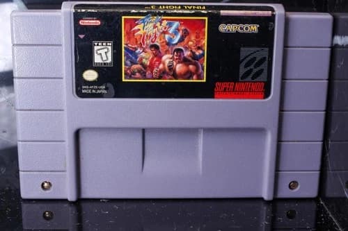 Final Fight 3 Super Nintendo Game. Tested, Working And Authentic snes