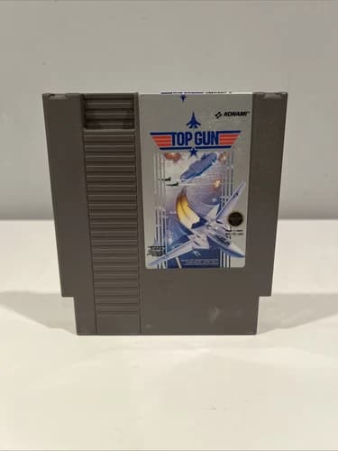 Top Gun Nintendo NES Tested Great Condition