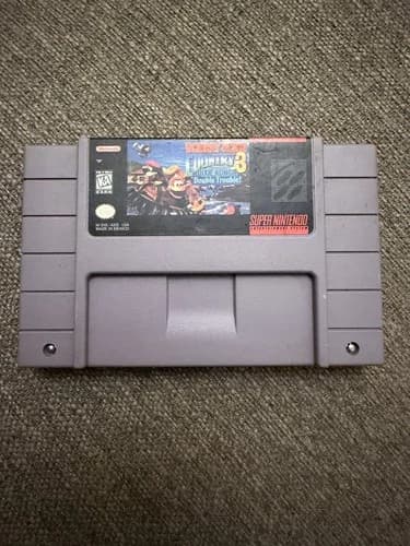 Donkey Kong Country 3: Dixie Kong's Double Trouble Nintendo SNES 1996.