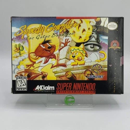 Speedy Gonzales Los Gatos Bandidos (Super Nintendo SNES, 1995)