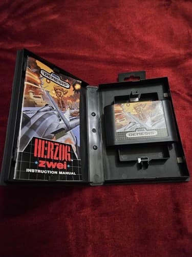 Herzog Zwei - SEGA Genesis - Includes Manual - (CIB)